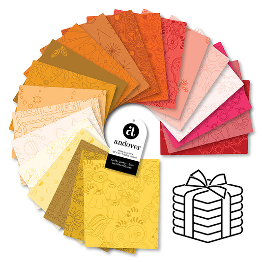 PREORDER || Color Camp - Sun Fat Quarter Bundle (21)