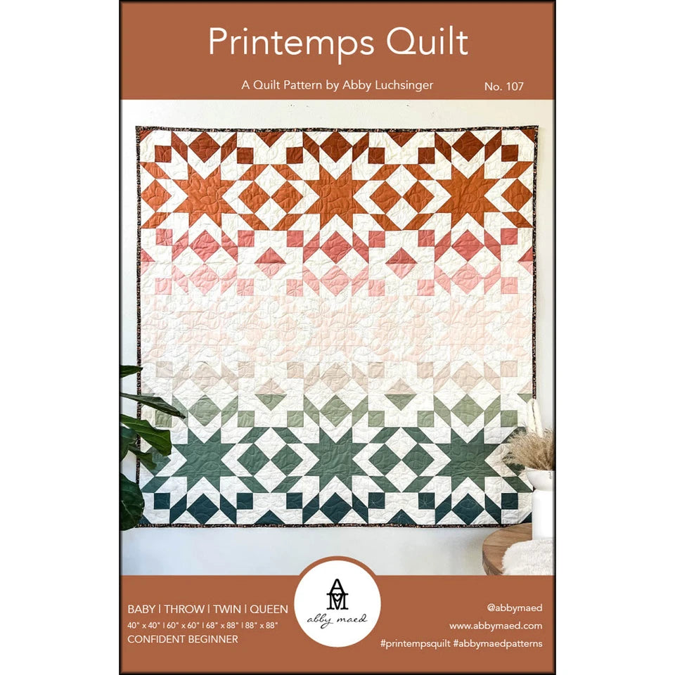 Printemps Quilt Pattern - Abby Maed