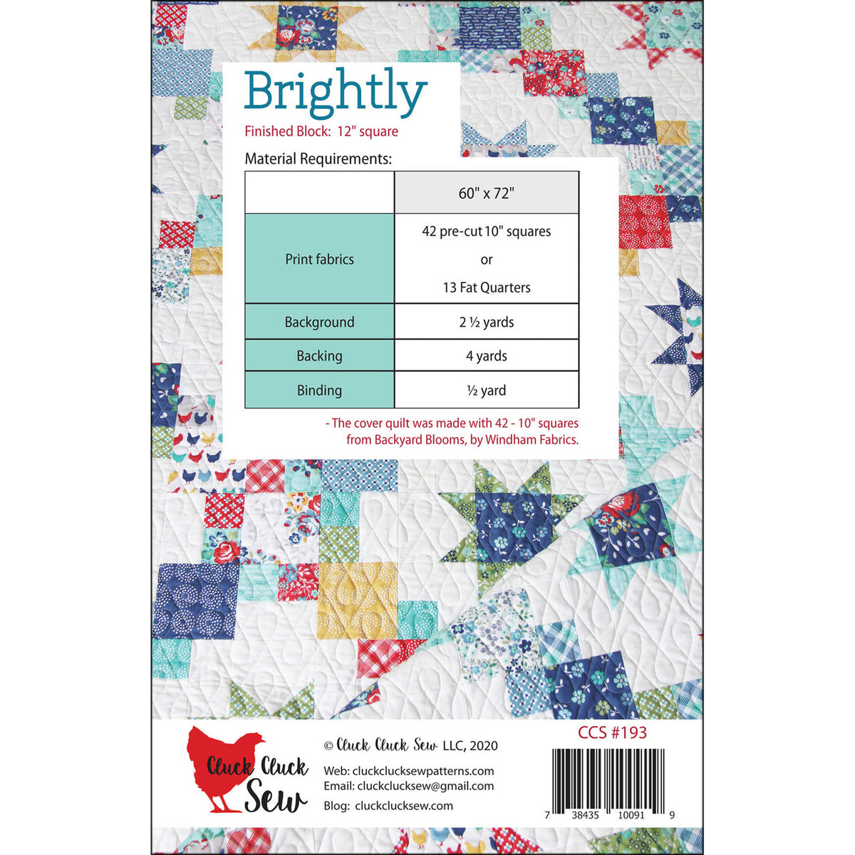 Brightly - Cluck Cluck Sew
