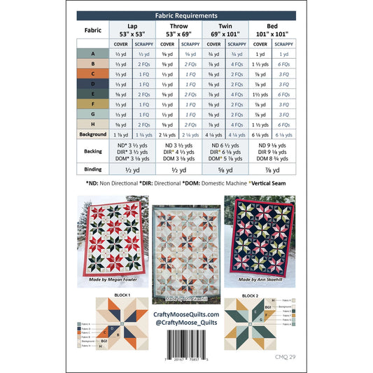 Star of Wonder - Crafty Moose Quilts