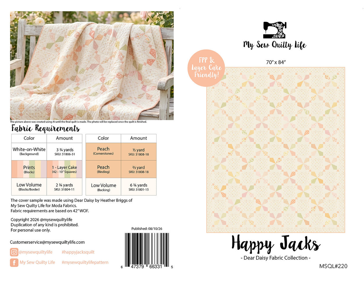 Happy Jacks - My Sew Quilty Life