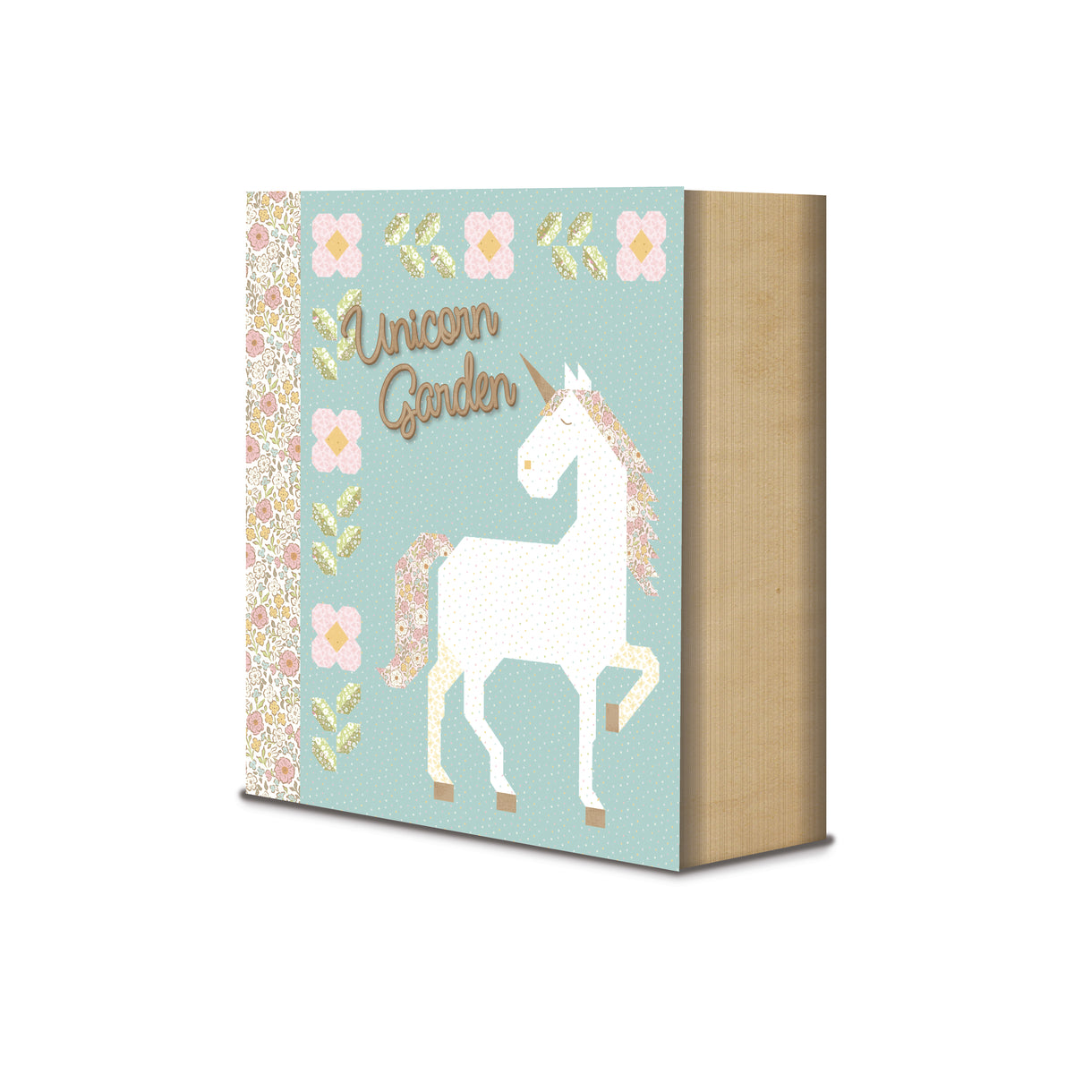 PREORDER || Little Posies - Unicorn Garden Quilt Kit (59" x 72")