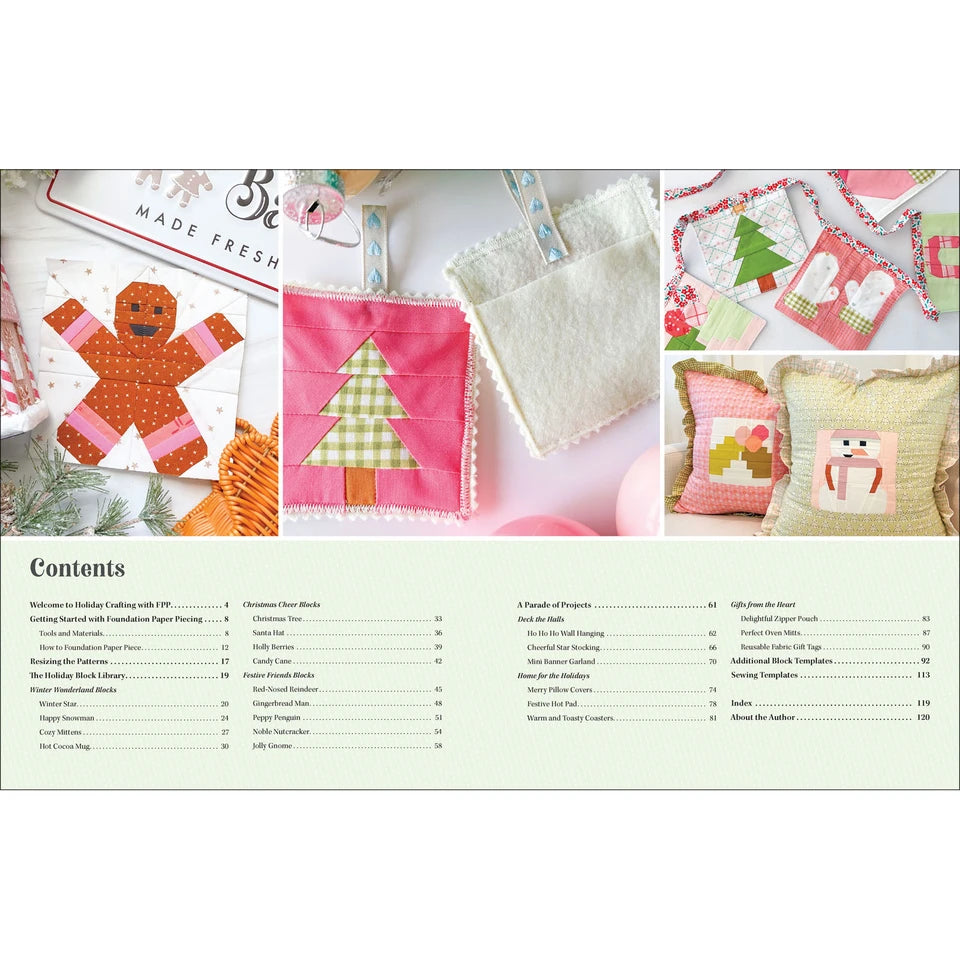 Wonderful World of Paper-Pieced Quilt Blocks for Christmas - Liza Taylor Handmade