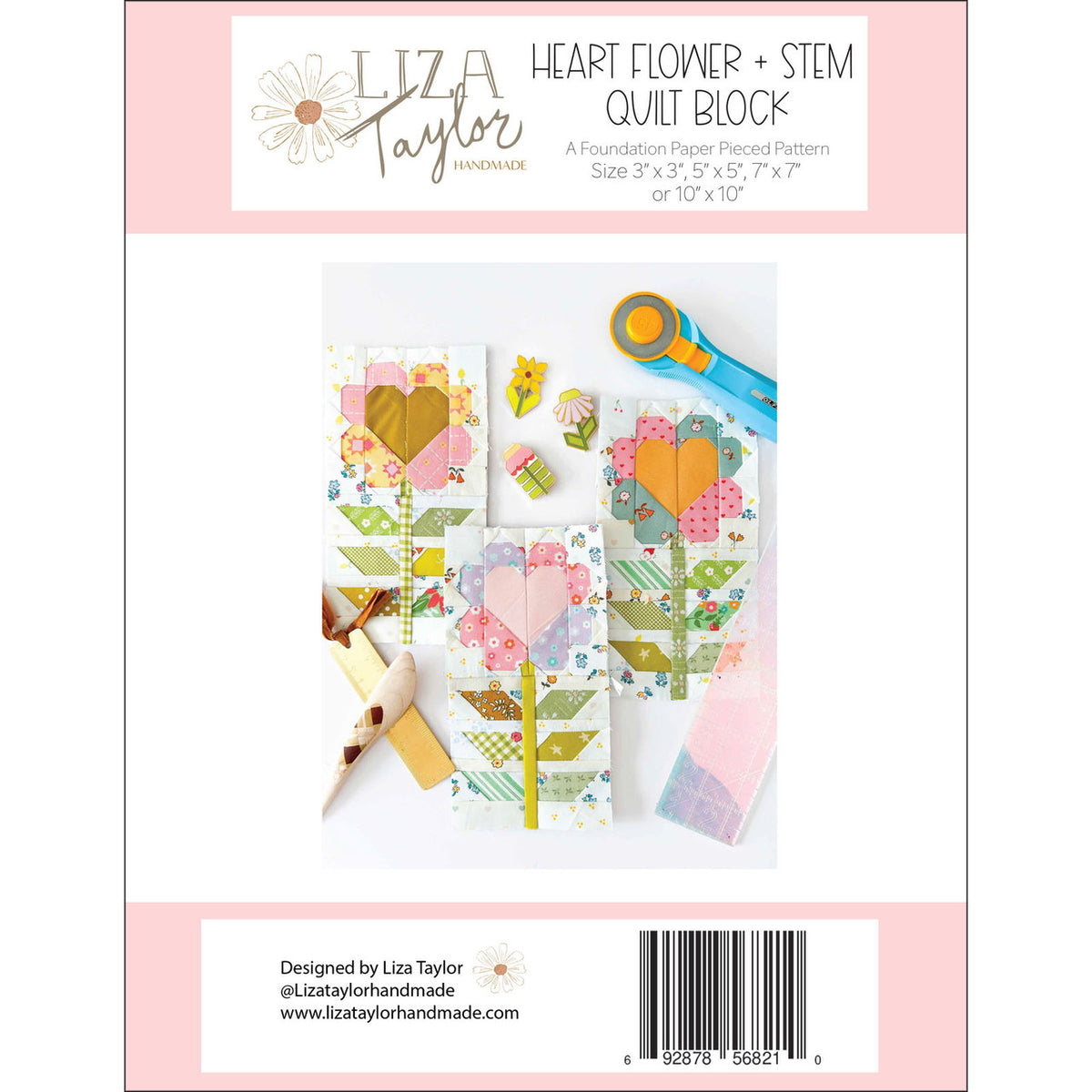 Heart Flower - Liza Taylor Handmade