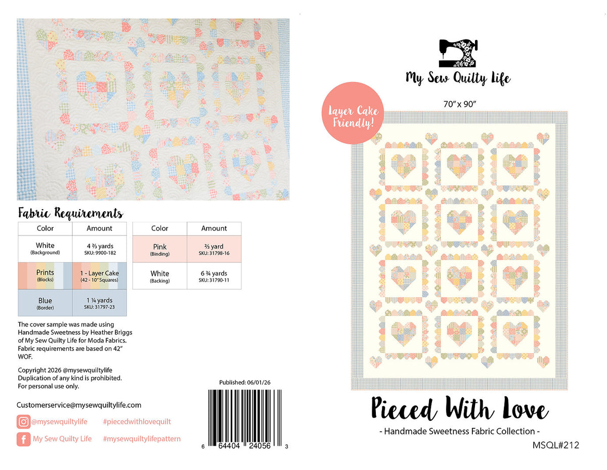 Pieced With Love - My Sew Quilty Life