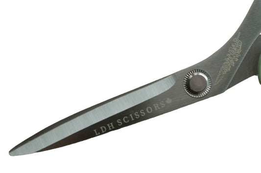 LDH - Bloom Series Lightweight Fabric Scissors - Green 8"