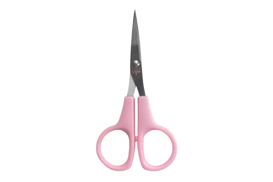 LDH - Curved Blade Embroidery Scissors - Pink 4.75"