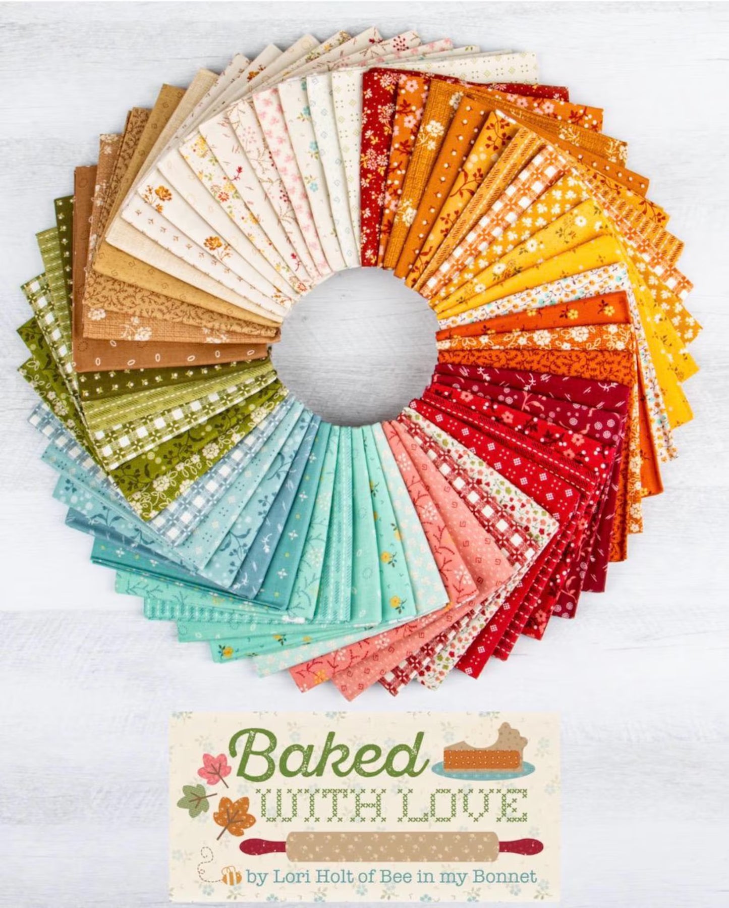 PREORDER || Baked with Love - Fat Quarter Bundle (53)