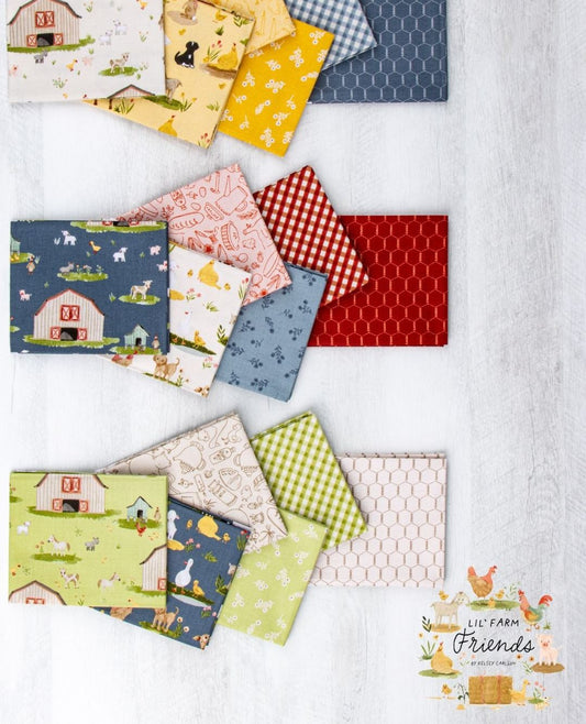 Lil' Farm Friends - Fat Quarter Bundle (18)