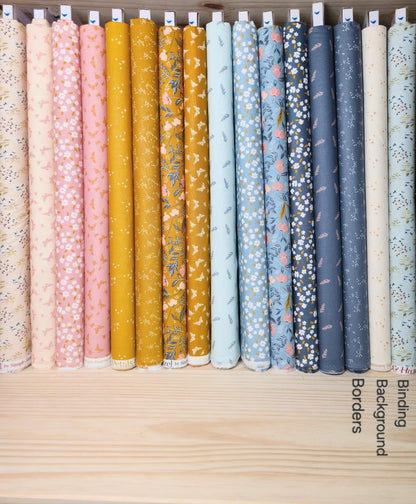 Petals & Hazel - Walk Through the Meadow Quilt Kit (67" x 81 1/4")