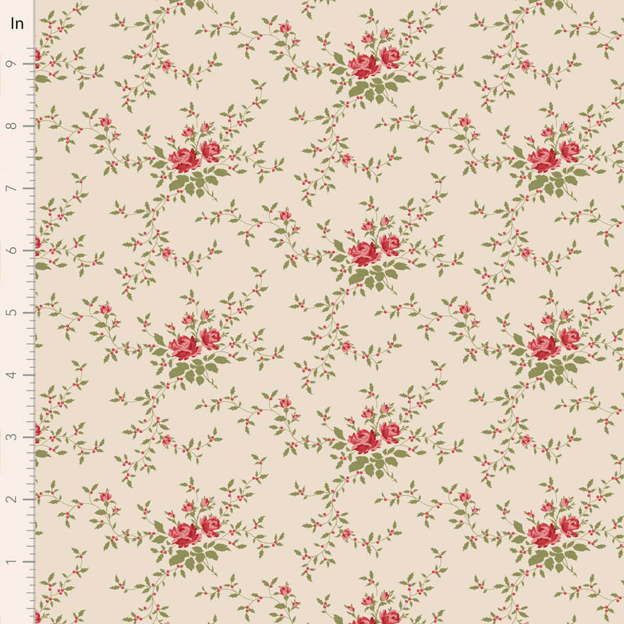 PREORDER || Merry Little Christmas - Tilda - Blender Noel Cream