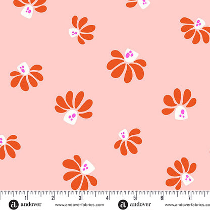 PREORDER || Patchwork & Petals - Cheerful Blooms Petal Peach