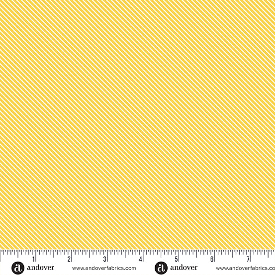 PREORDER || Patchwork & Petals - Sweet Stripe Goldenrod