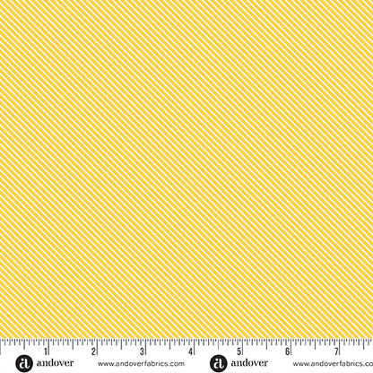 PREORDER || Patchwork & Petals - Sweet Stripe Goldenrod