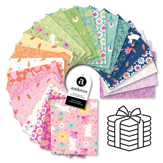 PREORDER || Bunny Hops - Fat Quarter Bundle (25)