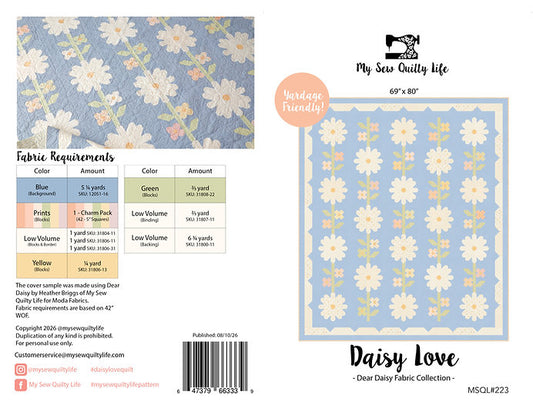 Daisy Love - My Sew Quilty Life