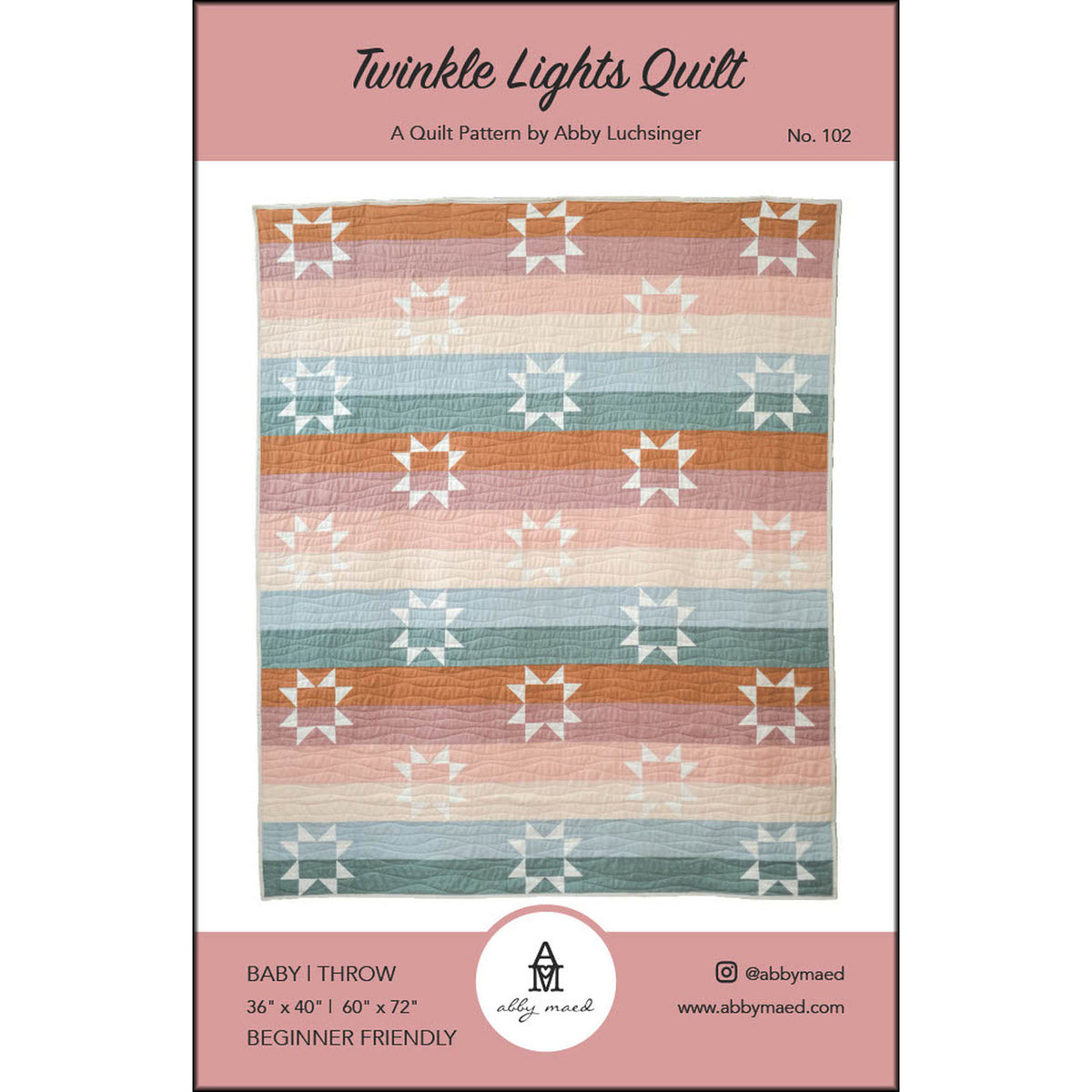 Twinkle Lights Quilt Pattern - Abby Maed