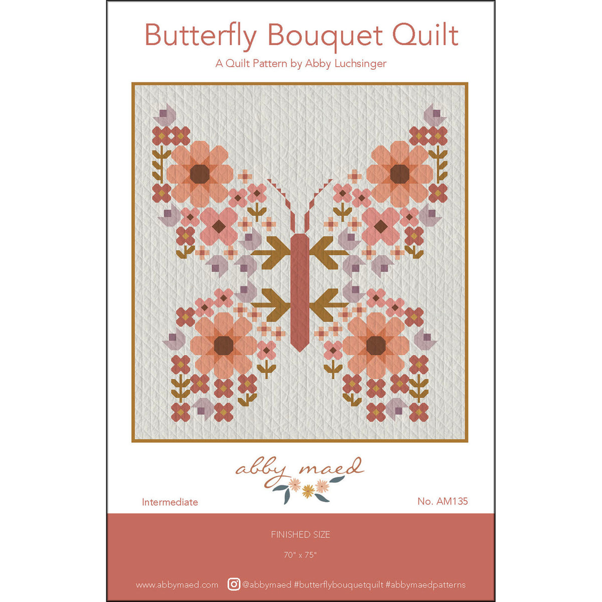 Butterfly Bouquet Quilt Pattern - Abby Maed