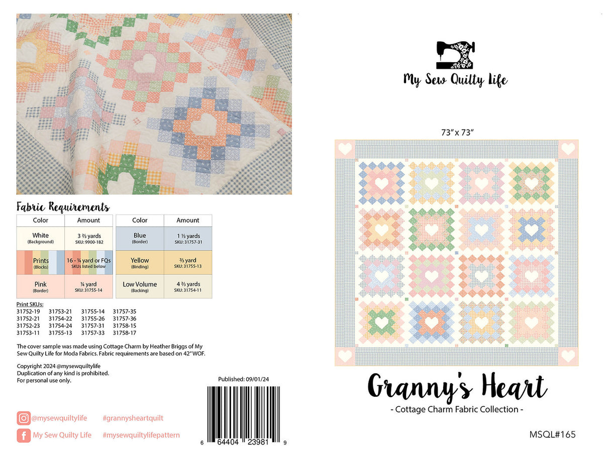 Granny's Heart - My Sew Quilty Life