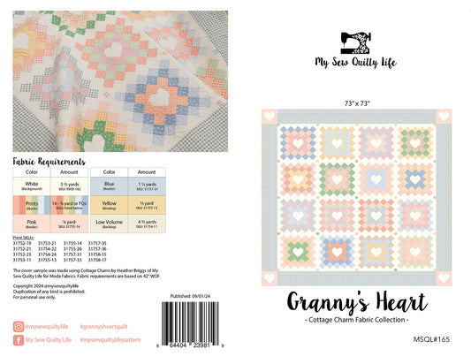 Granny's Heart - My Sew Quilty Life