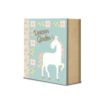 PREORDER || Little Posies - Unicorn Garden Quilt Kit (59" x 72")