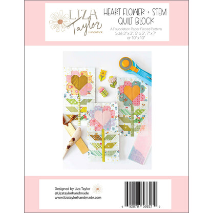 Heart Flower - Liza Taylor Handmade