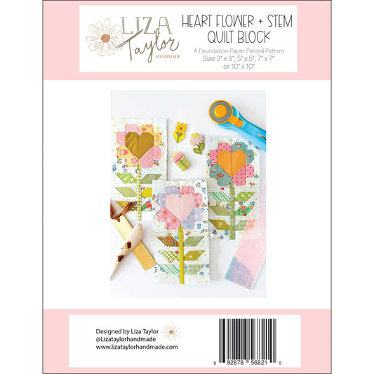 Heart Flower - Liza Taylor Handmade