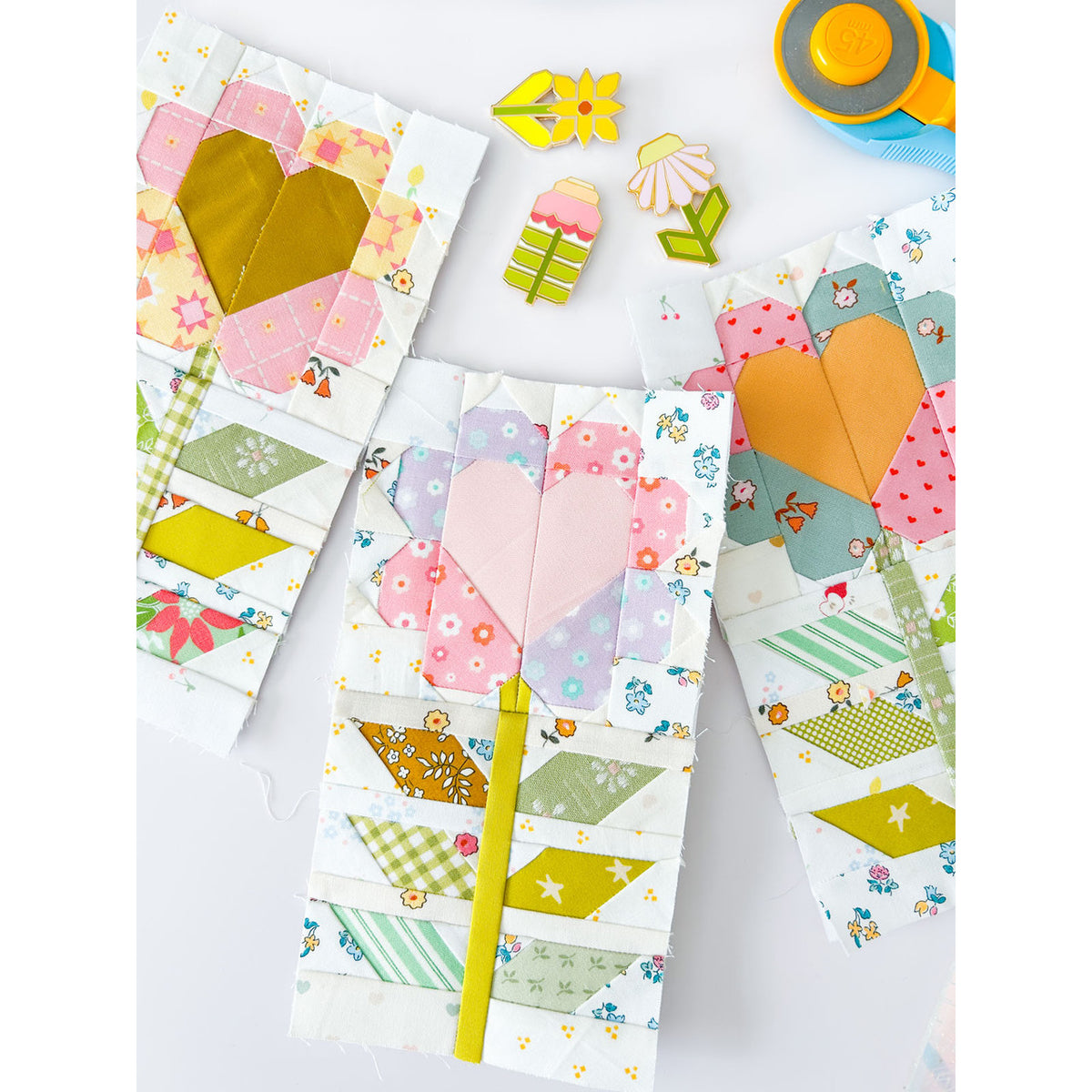 Heart Flower - Liza Taylor Handmade