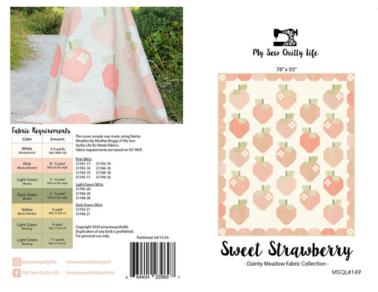 Sweet Strawberry - My Sew Quilty Life