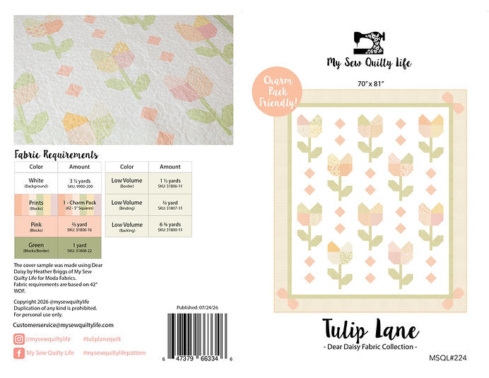 Tulip Lane - My Sew Quilty Life