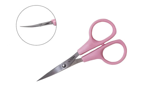 LDH - Curved Blade Embroidery Scissors - Pink 4.75"
