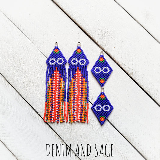 Metis dangle earrings