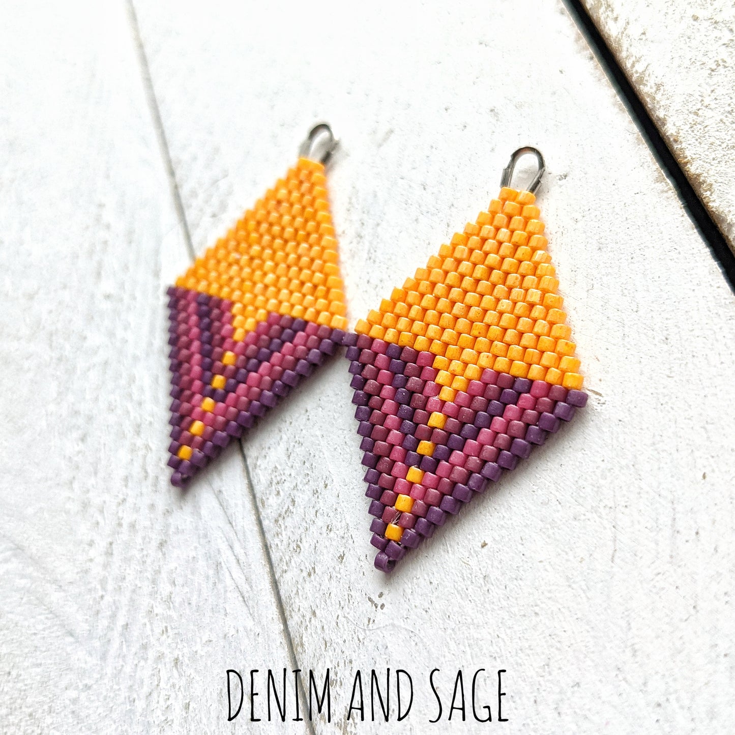 Harvest sunset earrings