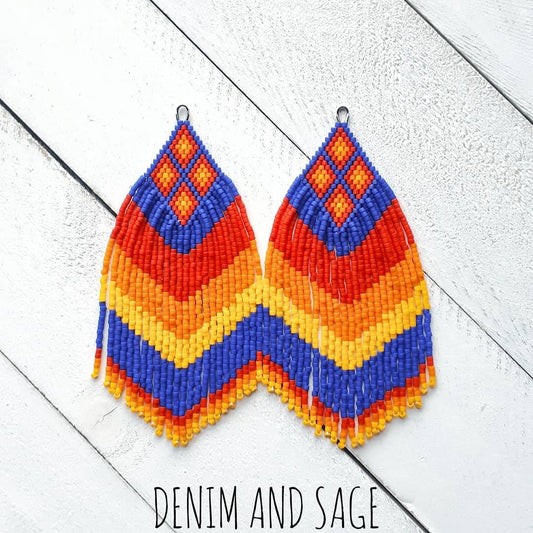 Fire earrings
